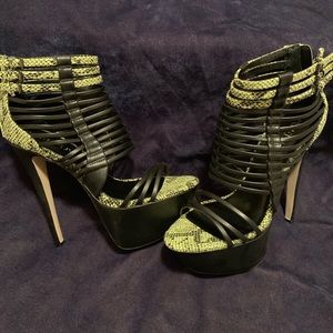 Strap heels